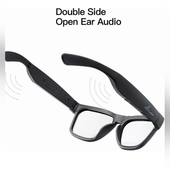 OhO Smart Glasses Blue Lens, Bluetooth Speaker,Indoor/Outdoor UV Protection - Picture 2 of 7